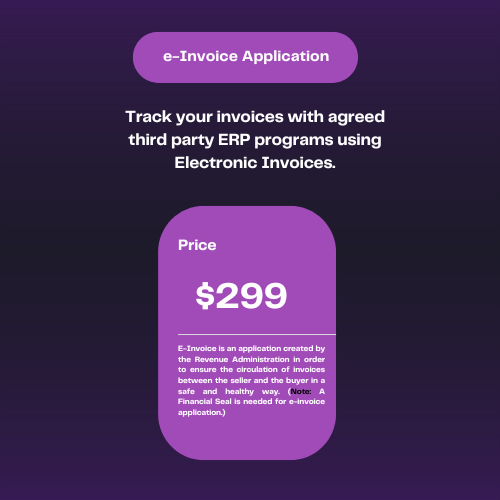 e-Invoice Application